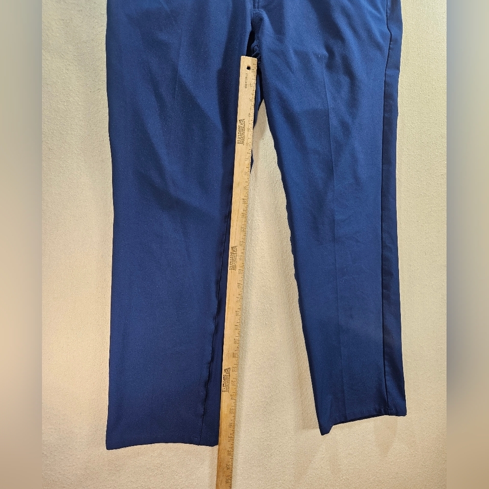 Dunning Golf Pants 36x30 Navy Performance 5 Pocket - Picture 6 of 8